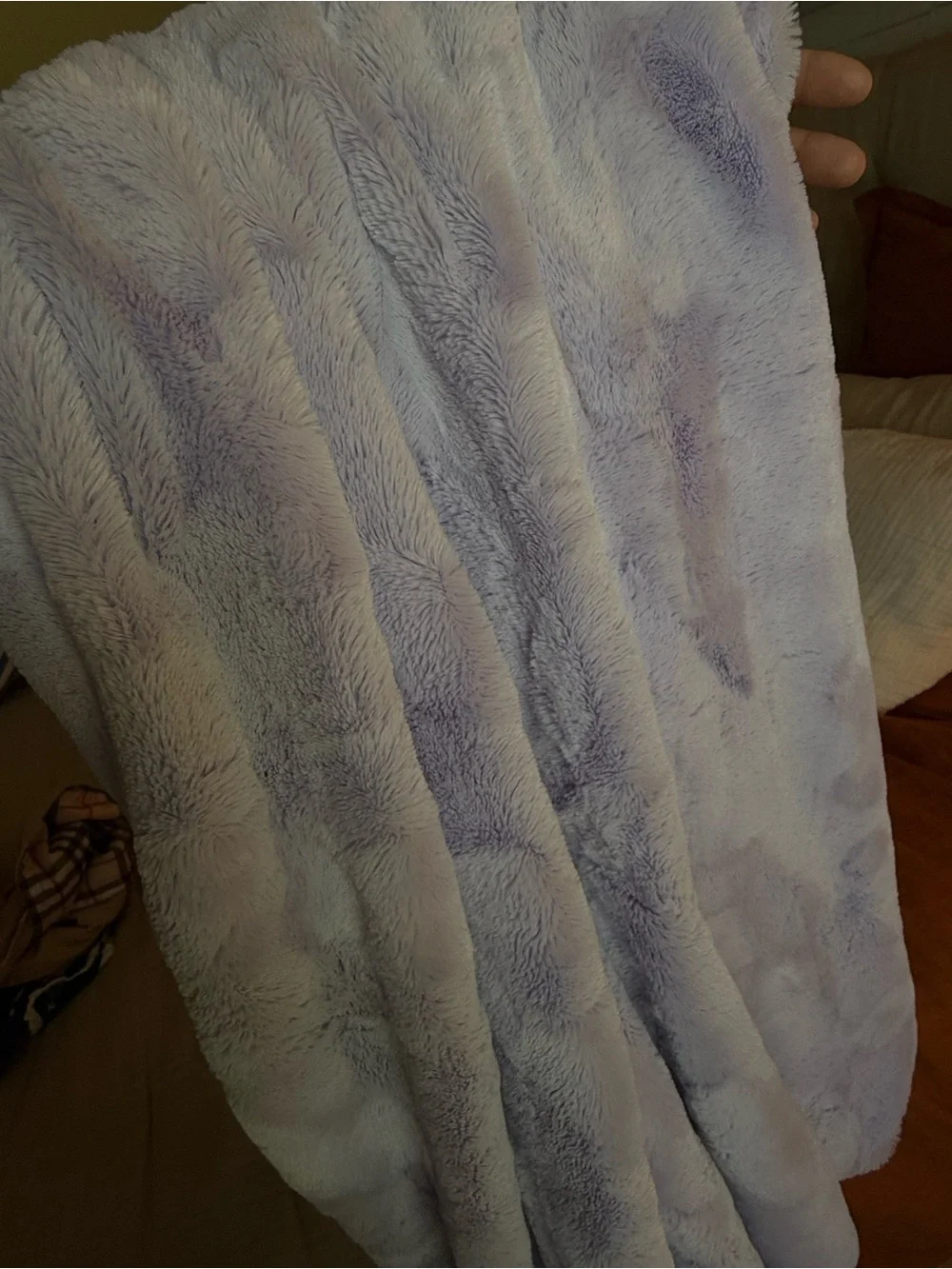 Minky crib sheet Lavender -Soft Baby Bedding